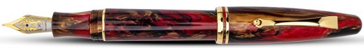Maiora Ultra Ogiva Golden Rule 14K or Steel Nib Fountain Pen